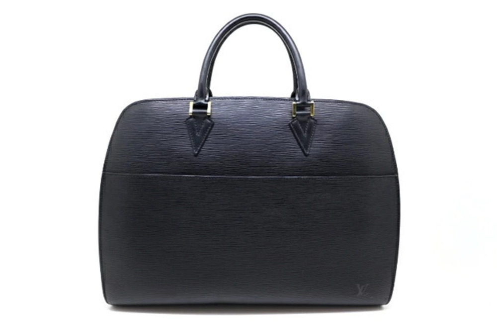 LOUIS VUITTON Bag Handbag Sorbonne Epi Noir Black